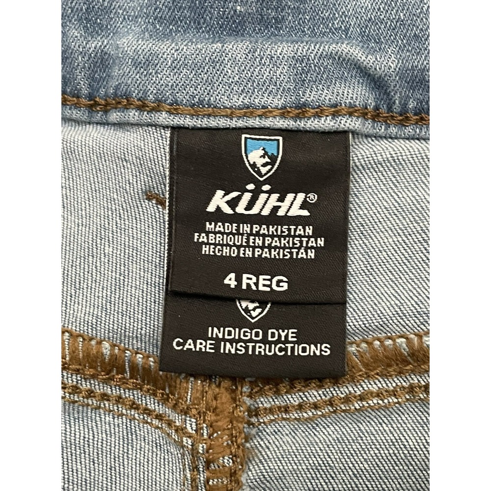 NWT KUHL Women's Kontour Flex Denim‎ Skinny Jeans Size 4 Wicking Quick Dry 30.5" - Picture 5 of 11